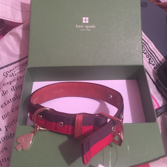 kate spade dog collar