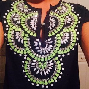 Francesca's beaded dress