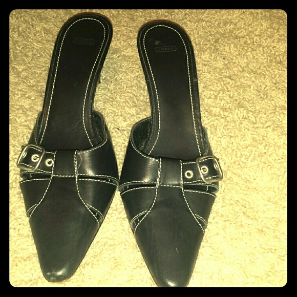Black Coach shoes
