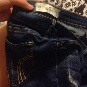 Hollister denim skinny jeans!!