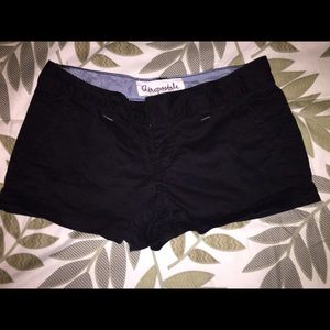 Black shorts