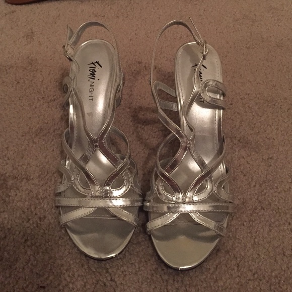 Silver heels