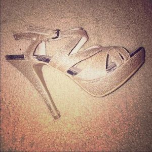 Gold heels