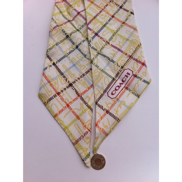 SOLD! RARE Coach Scarf - Picture 4 of 4
