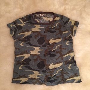Madewell soft camo tee