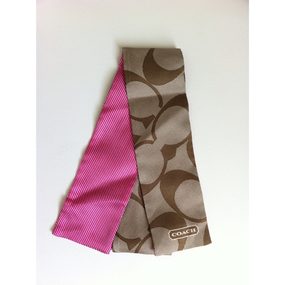 ***SOLD*** Coach Ponytail Scarf get FREE SHIPPING! - Picture 2 of 3