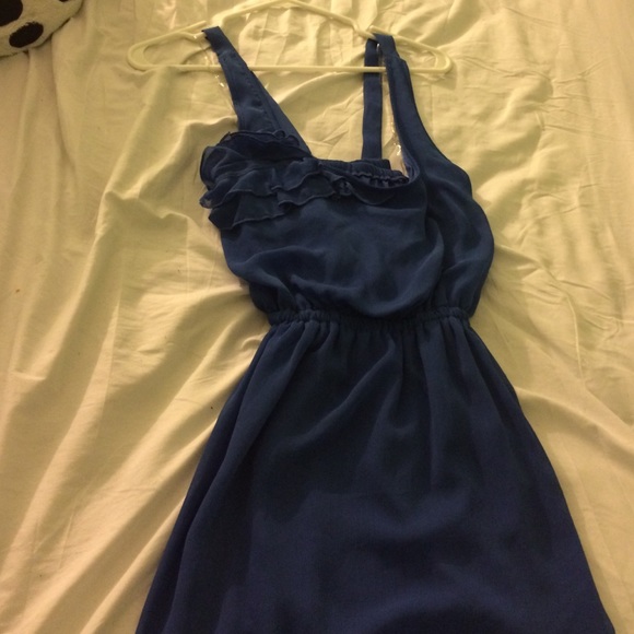 bark blue dress