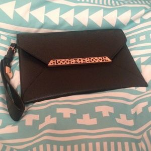 Stella and Dot Black Clutch