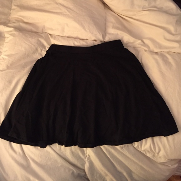 black circle skirt