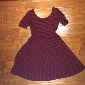 Oxblood Fit and Flair