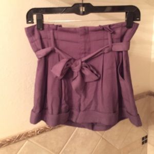 Urban Outfitters Mid-Rise Trouser Shorts