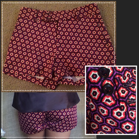 Nanette Lepore Pants - 🌷HP🌷 COLORFUL High Waisted Shorts by N Lapore