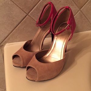 BCBGeneration Peep Toe Heels