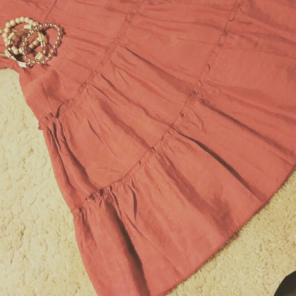 🌺 Burnt Orange American Rag Summer dress! 🌺 - Picture 3 of 3