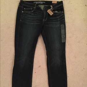American Eagle medium wash jeans