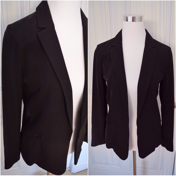 h and m black jacket