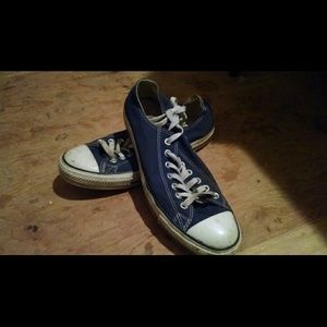 Mens navy converse size 9