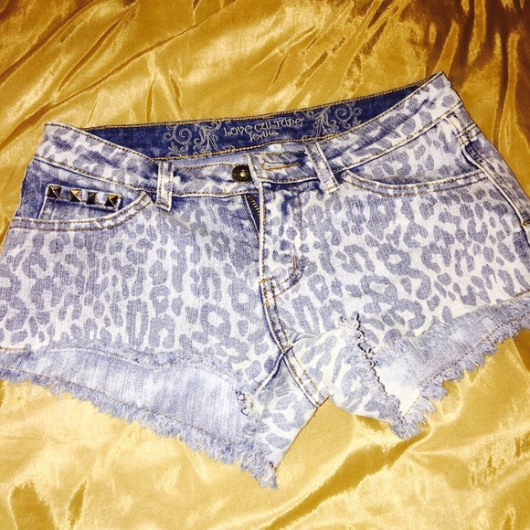 Cheetah shorts