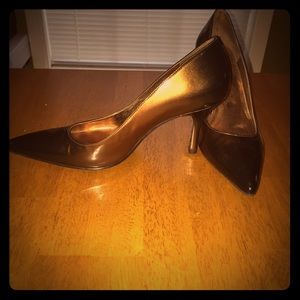 Ann Taylor Patent Leather Gradient Pumps