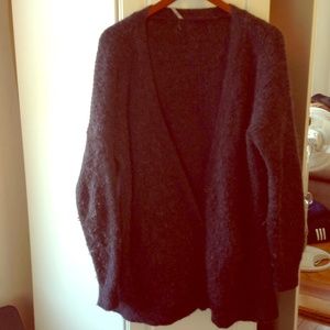 Navy Free People Sweater