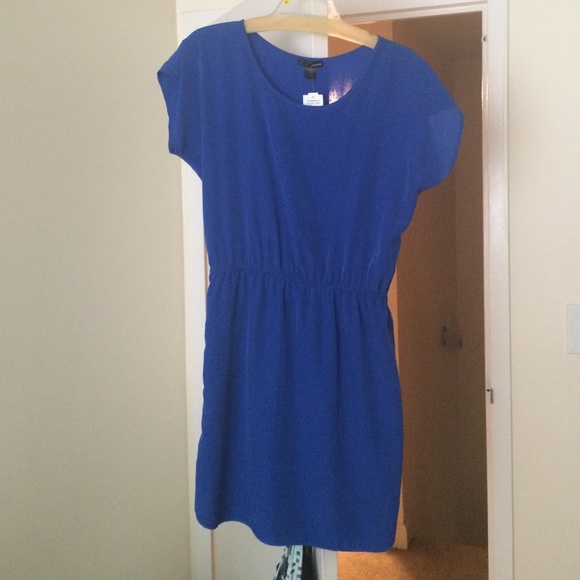Aqua brand blue dress NWT