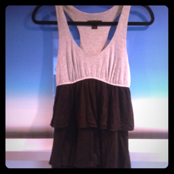 Racerback Tiered Dress