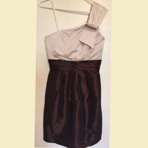 Max & Cleo one shoulder dress