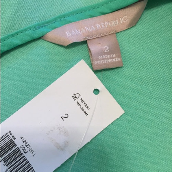 Mint green Banana Republic Sheath Dress - Picture 3 of 4