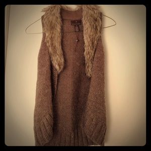 Faux Fur Vest