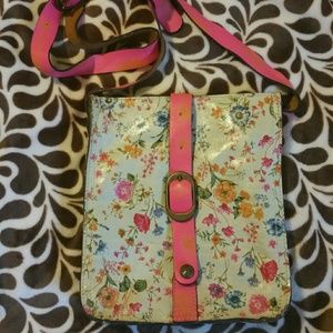 Partricia Nash cross body, boho chic purse.