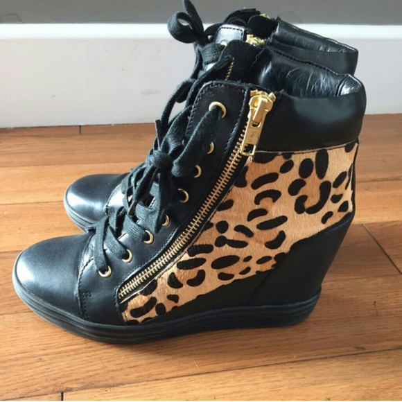 Steve madden sneaker high heel
