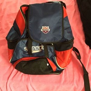 usa swimming backpack