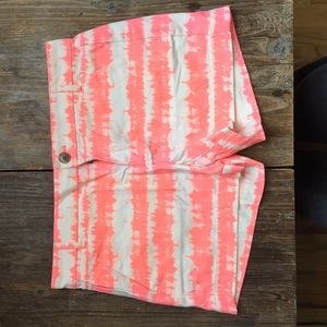 Gap pink tie dye shorts
