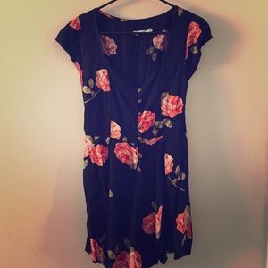 Gorgeous, tie-back Floral Romper