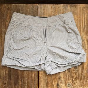 J crew seersucker shorts