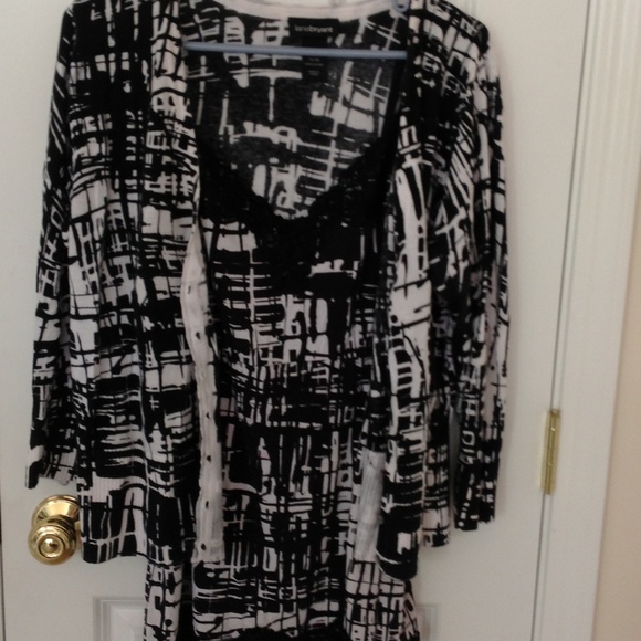 Work sweater with matching cami