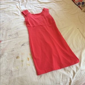 Love...ady melon colored dress