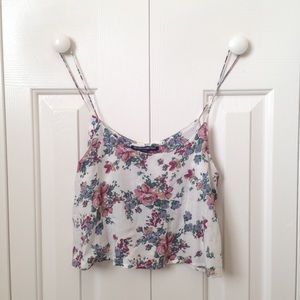 Brandy floral swing tank