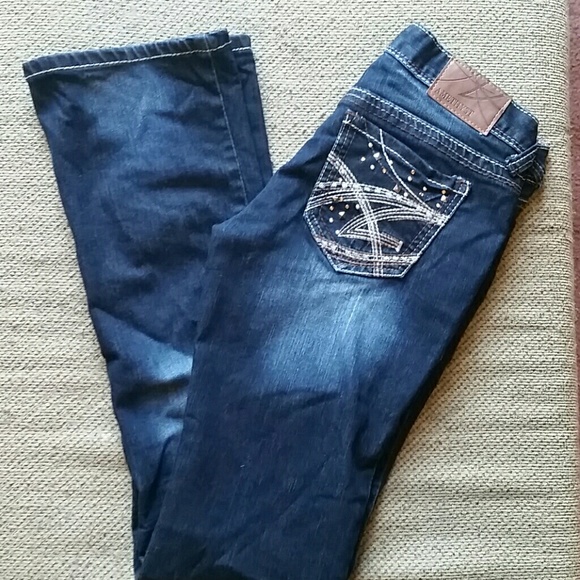 ~Sold in bundle~ Dark wash Amethyst jeans