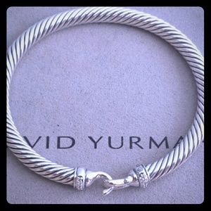 David Yurman 5mm buckle bracelet