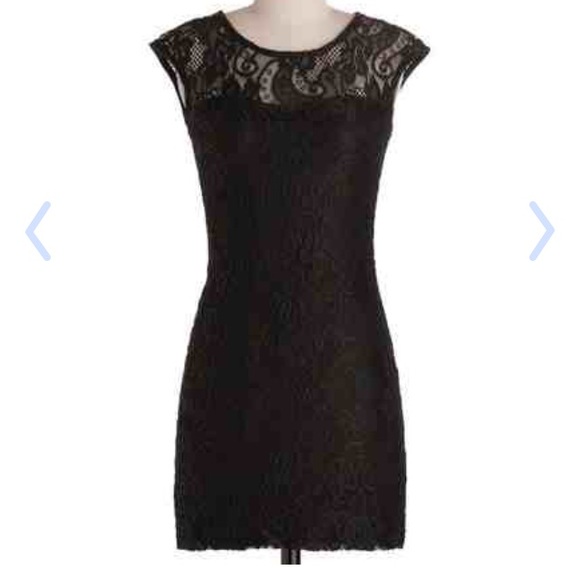 Modcloth Black "Kind Intentions" Dress.