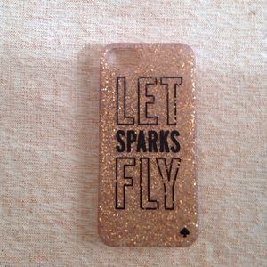 Kate spade silicone iPhone 5/5s case