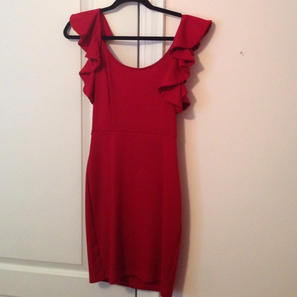 Red Lulu's Dress NWOT