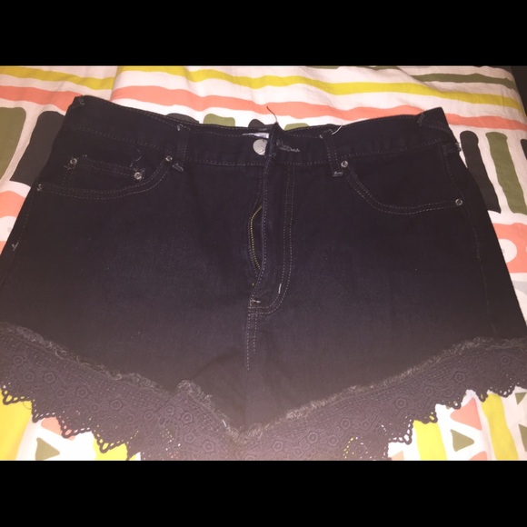 Free people black shorts
