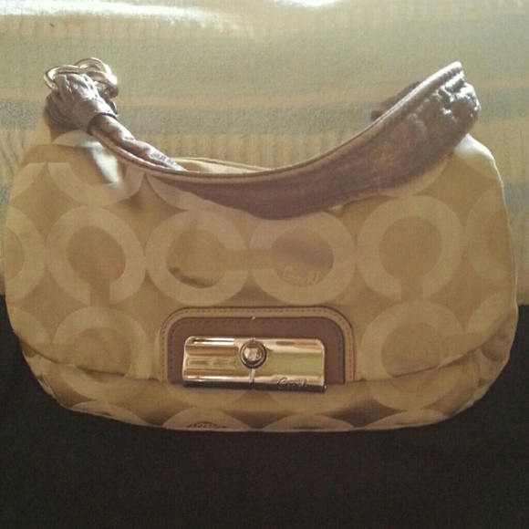 Coach Kristin Op Art Hippie Handbag