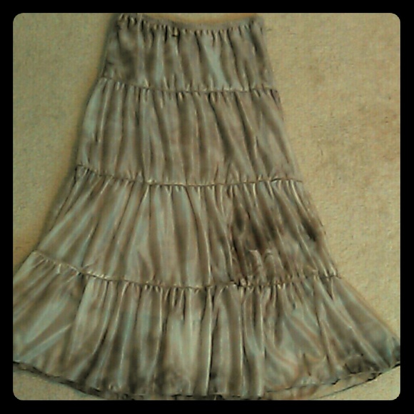 Long light brown Skirt