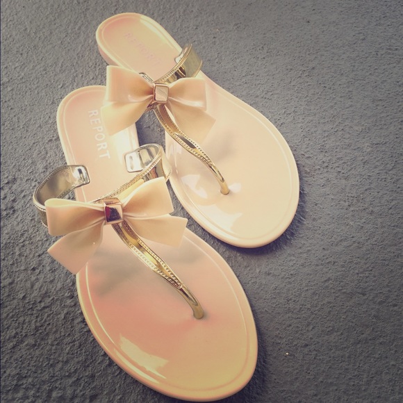 Report Shoes - Cute Bow Sandals 🎀