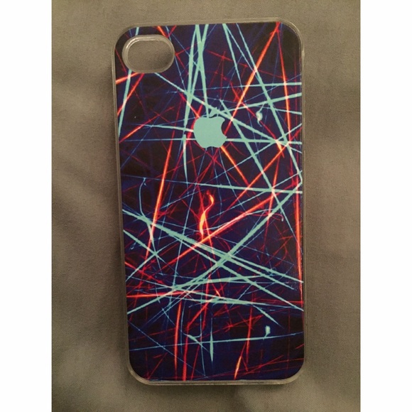 Laser pattern iPhone 4/4s case - Picture 1 of 3