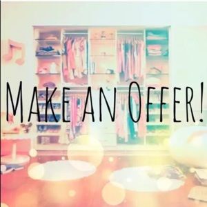 Discounted shipping! Accepting reasonable offers!