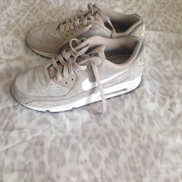 Grey Suede Nike Air Max 90
